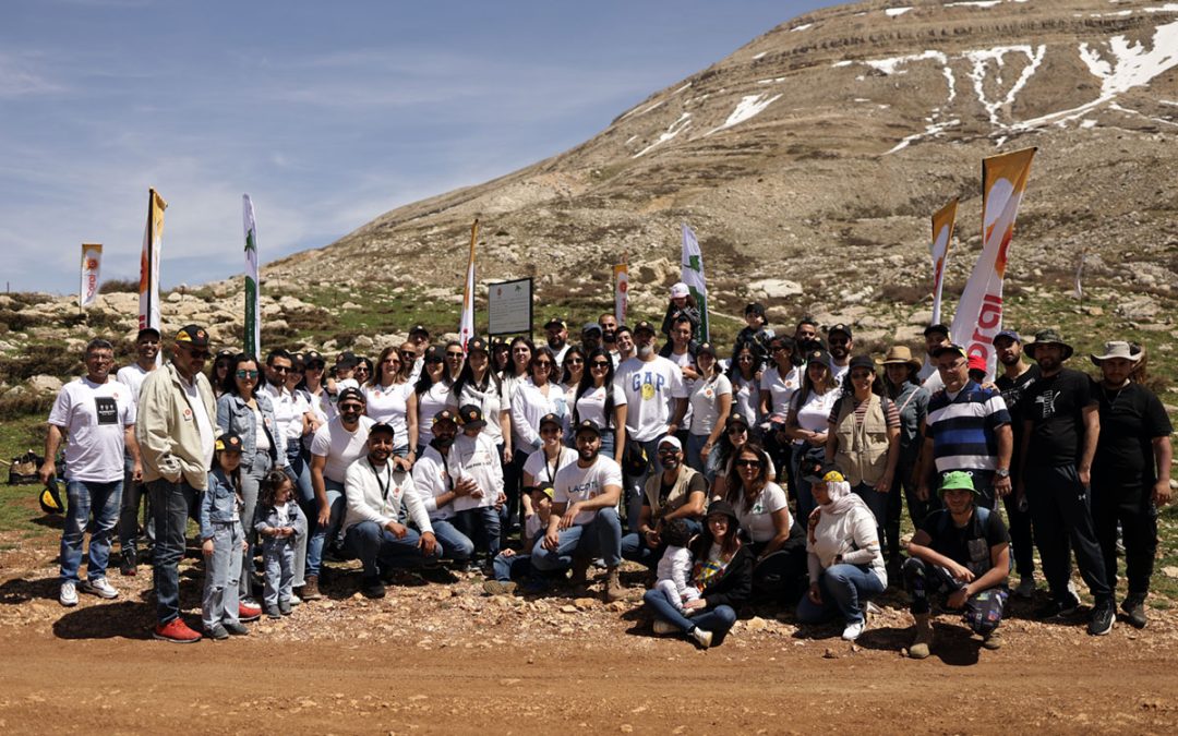 Liquigas and Coral Continue Green Legacy with More Than 200 New Trees in Baskinta